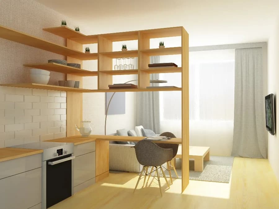 Divisória de ambiente: como usar em apartamento alugado - A divisória de ambiente é uma ótima alternativa para separar...